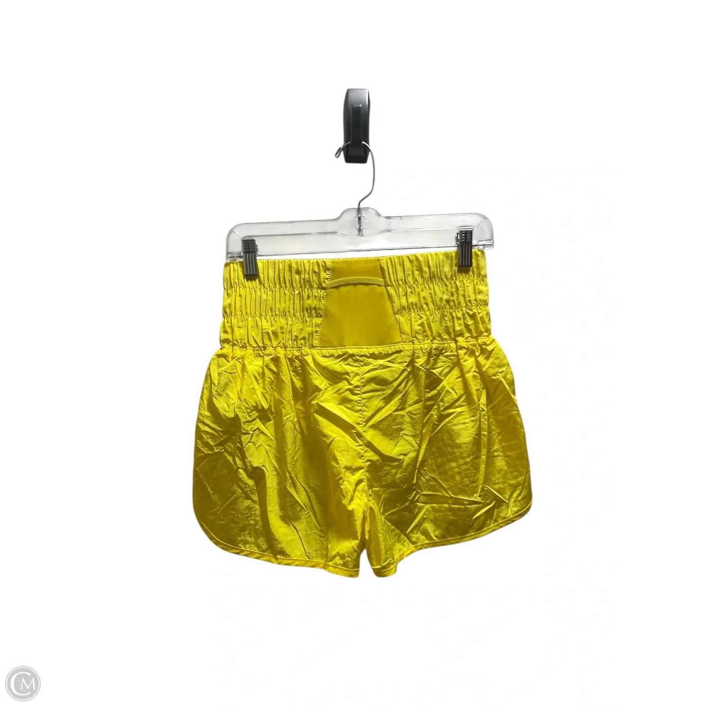Athletic Shorts By Free People In Yellow, Size: M