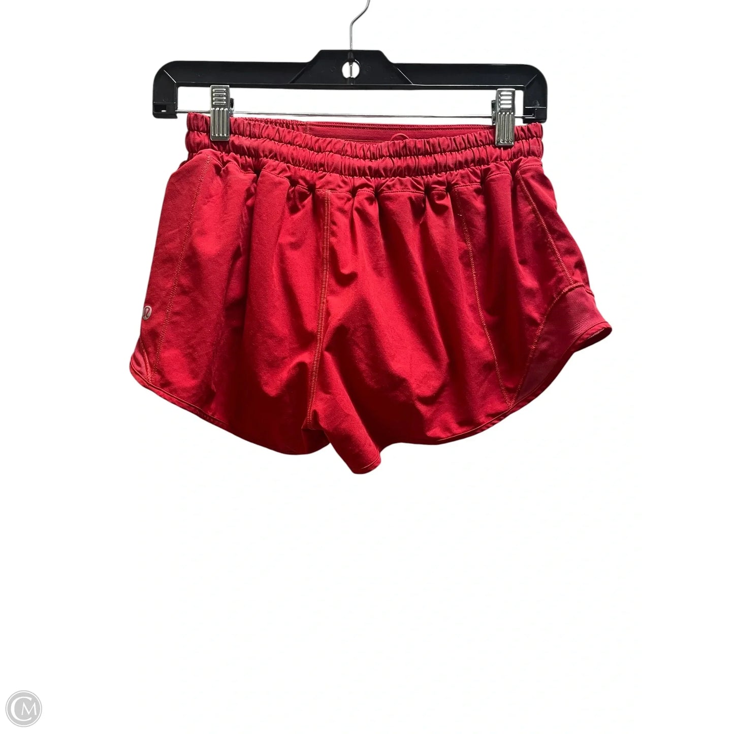 Athletic Shorts By Lululemon In Red, Size: 6