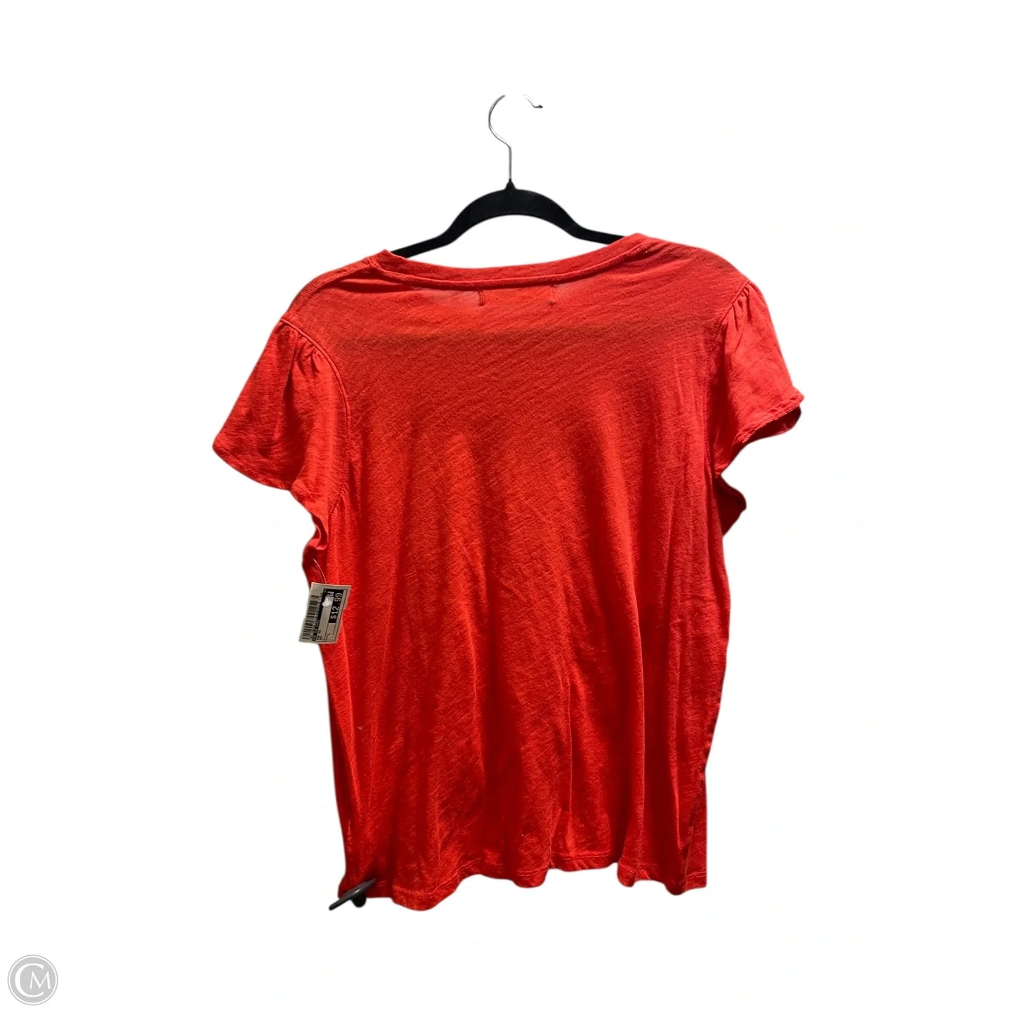 Top Short Sleeve By We The Free In Red, Size: L