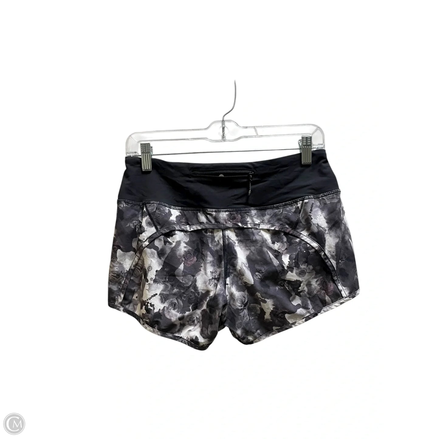 Athletic Shorts By Lululemon In Grey, Size: 4