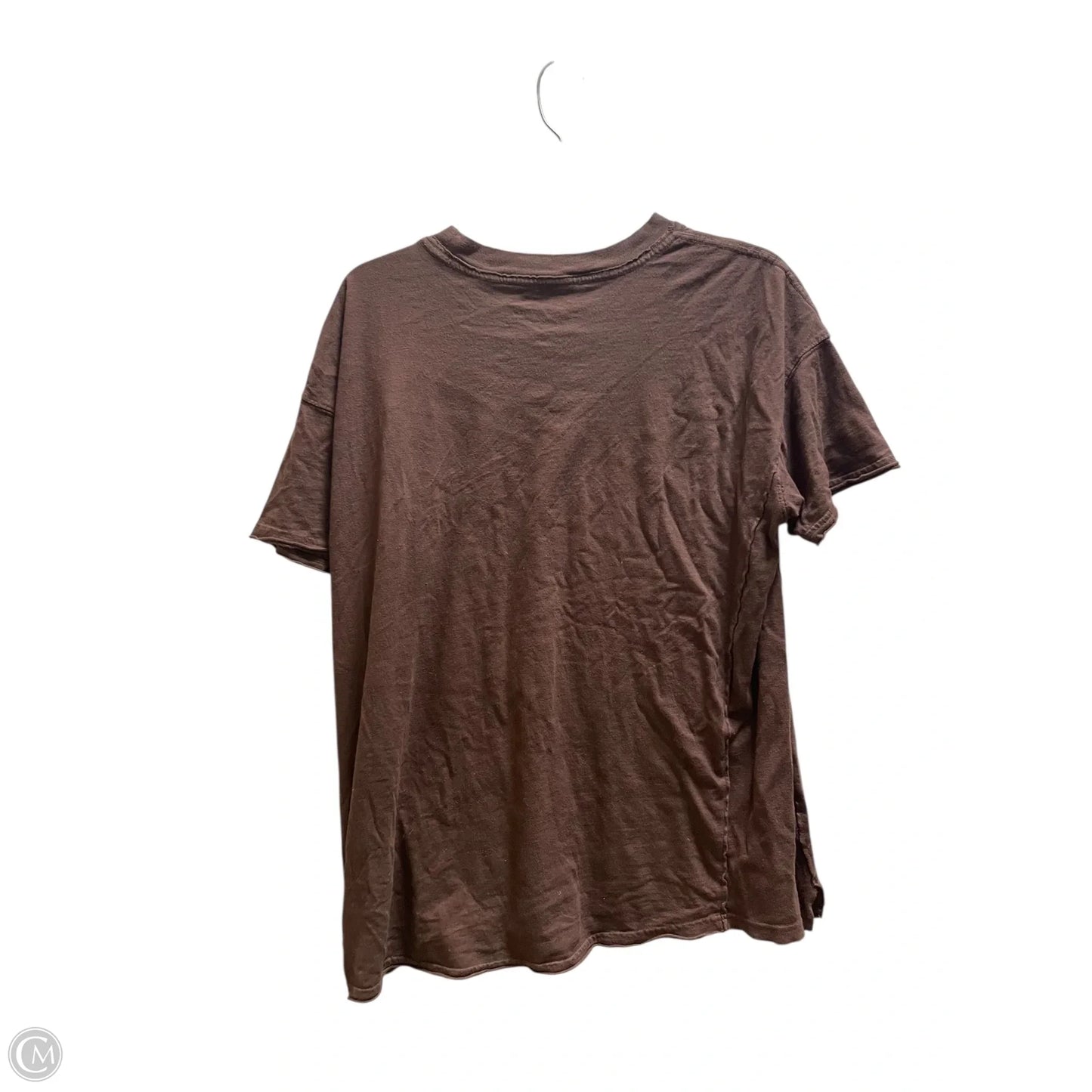 Top Short Sleeve By Aerie In Brown, Size: Xs