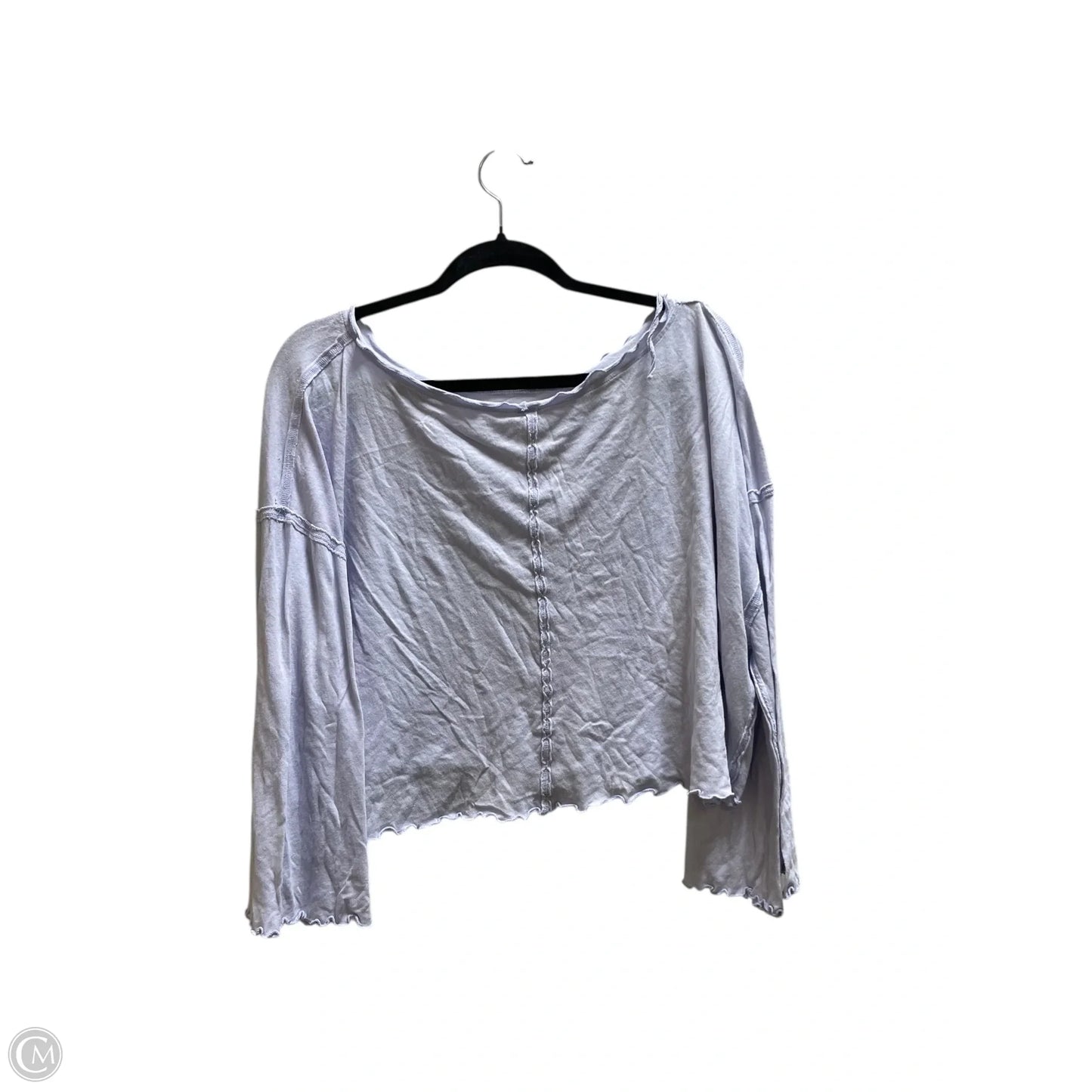 Top Long Sleeve By We The Free In Purple, Size: S