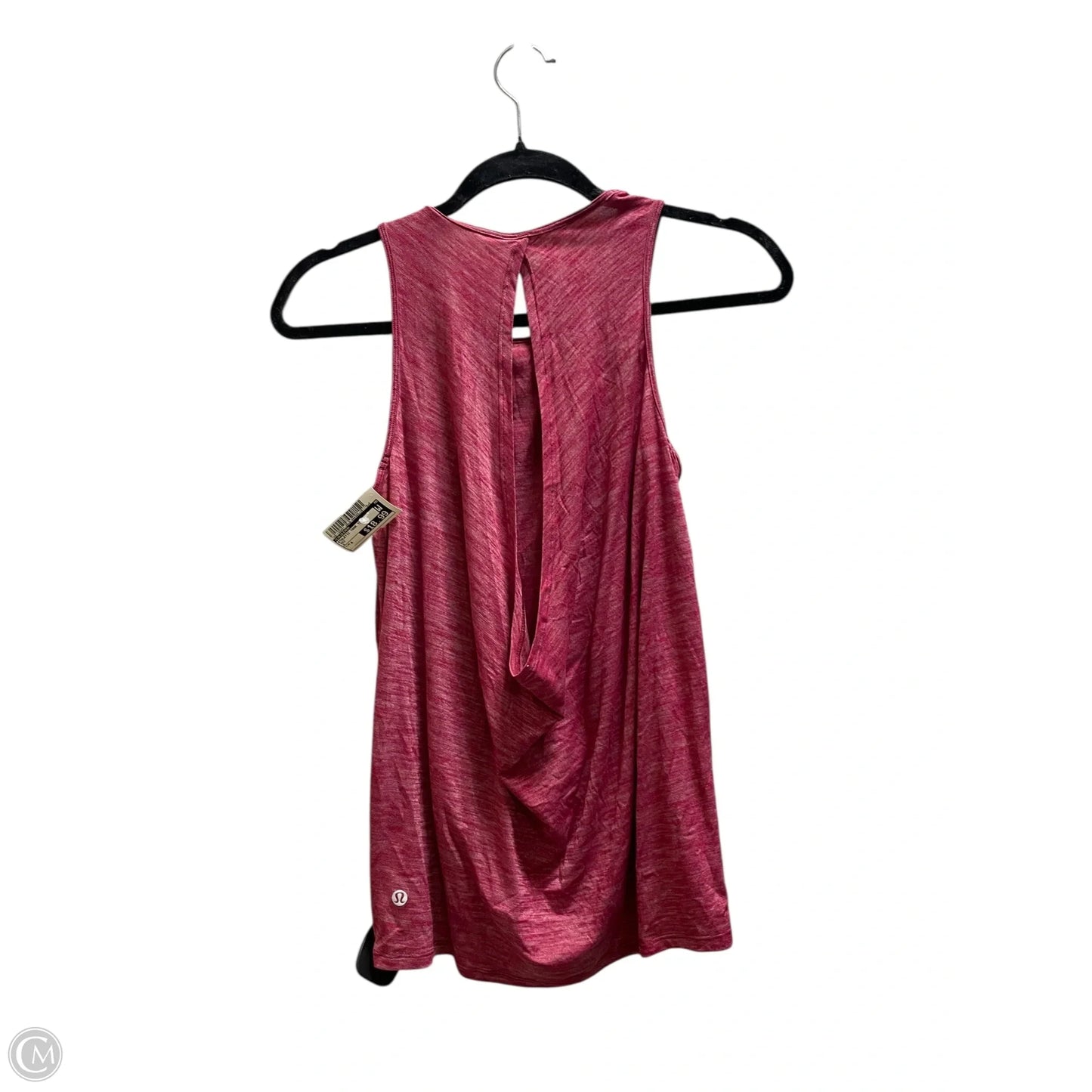 Athletic Tank Top By Lululemon In Red, Size: 4