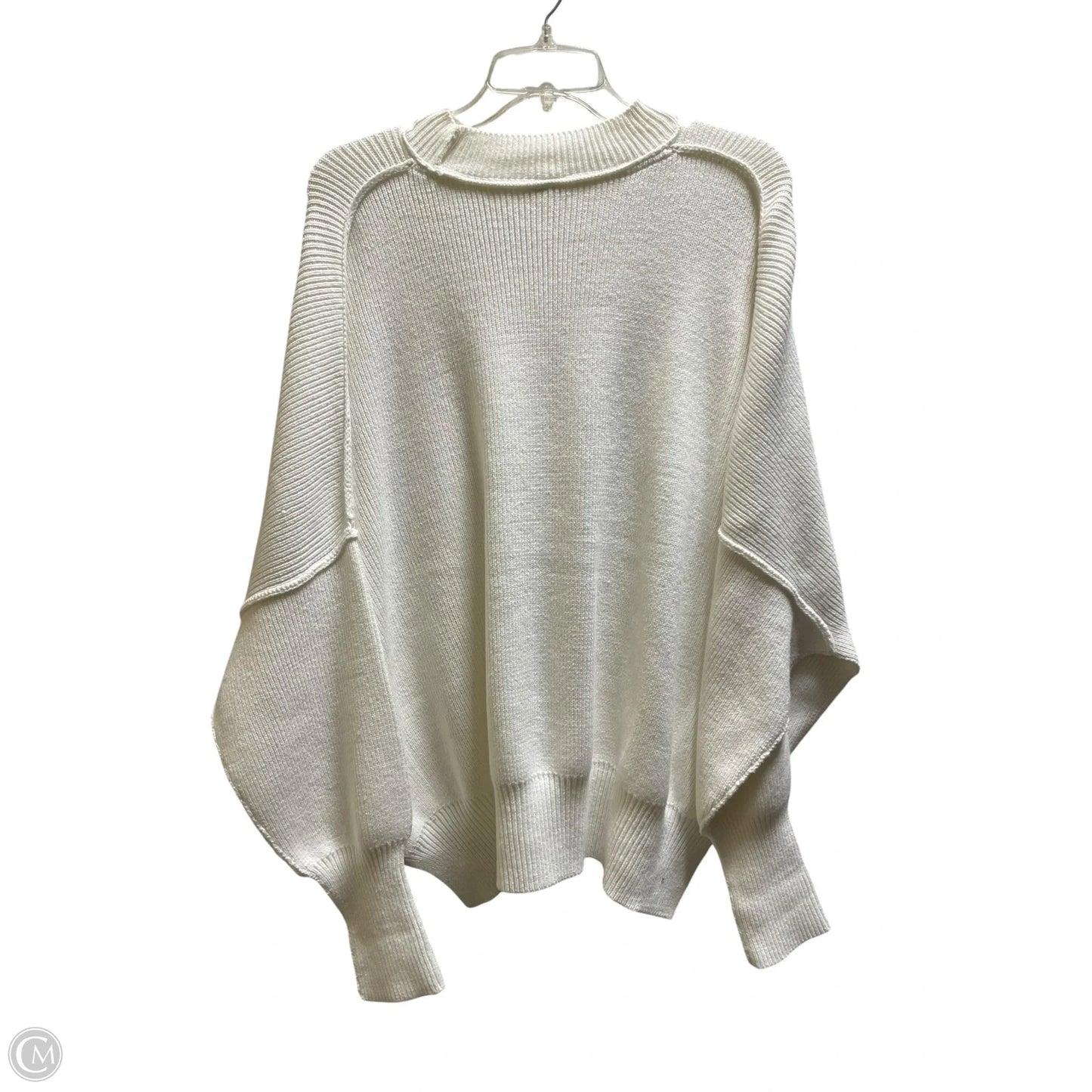 Sweater By Free People In White, Size: Xs