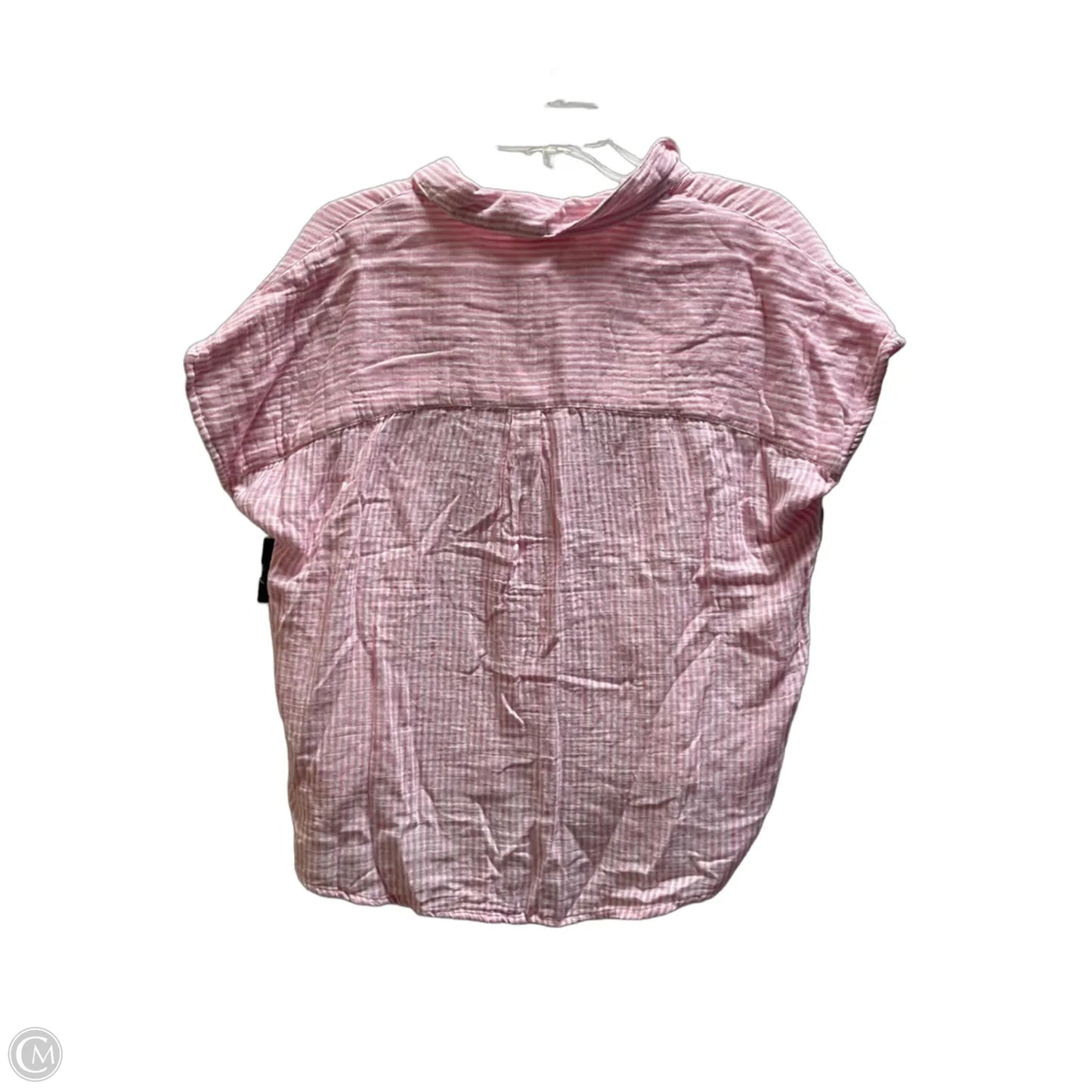 Top Short Sleeve By Beachlunchlounge In Pink, Size: L