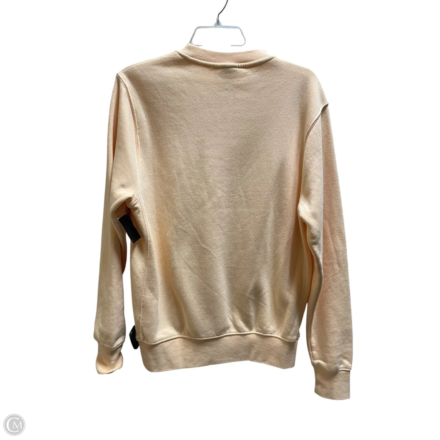 Sweatshirt Crewneck By Nike In Orange, Size: S