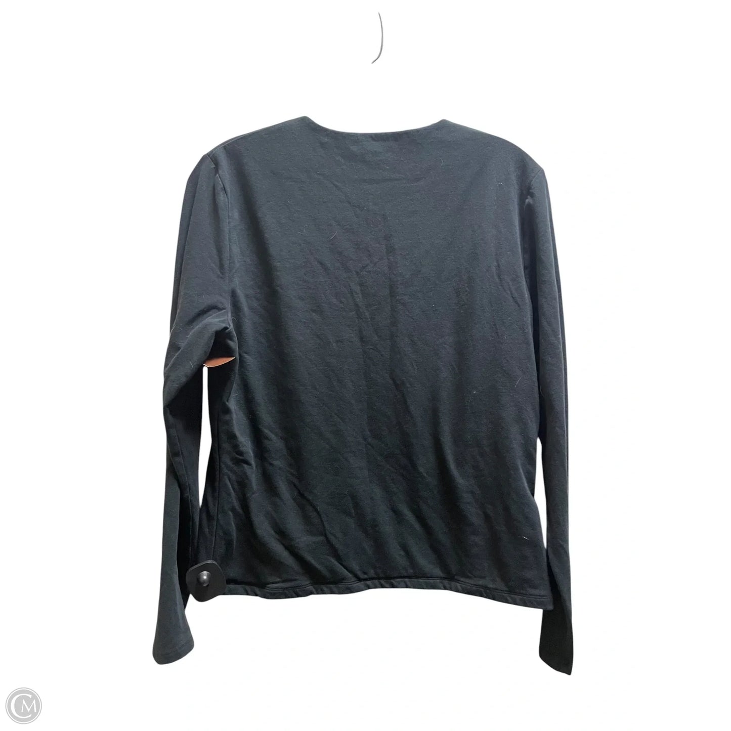 Top Long Sleeve By Abercrombie And Fitch In Black, Size: Xl