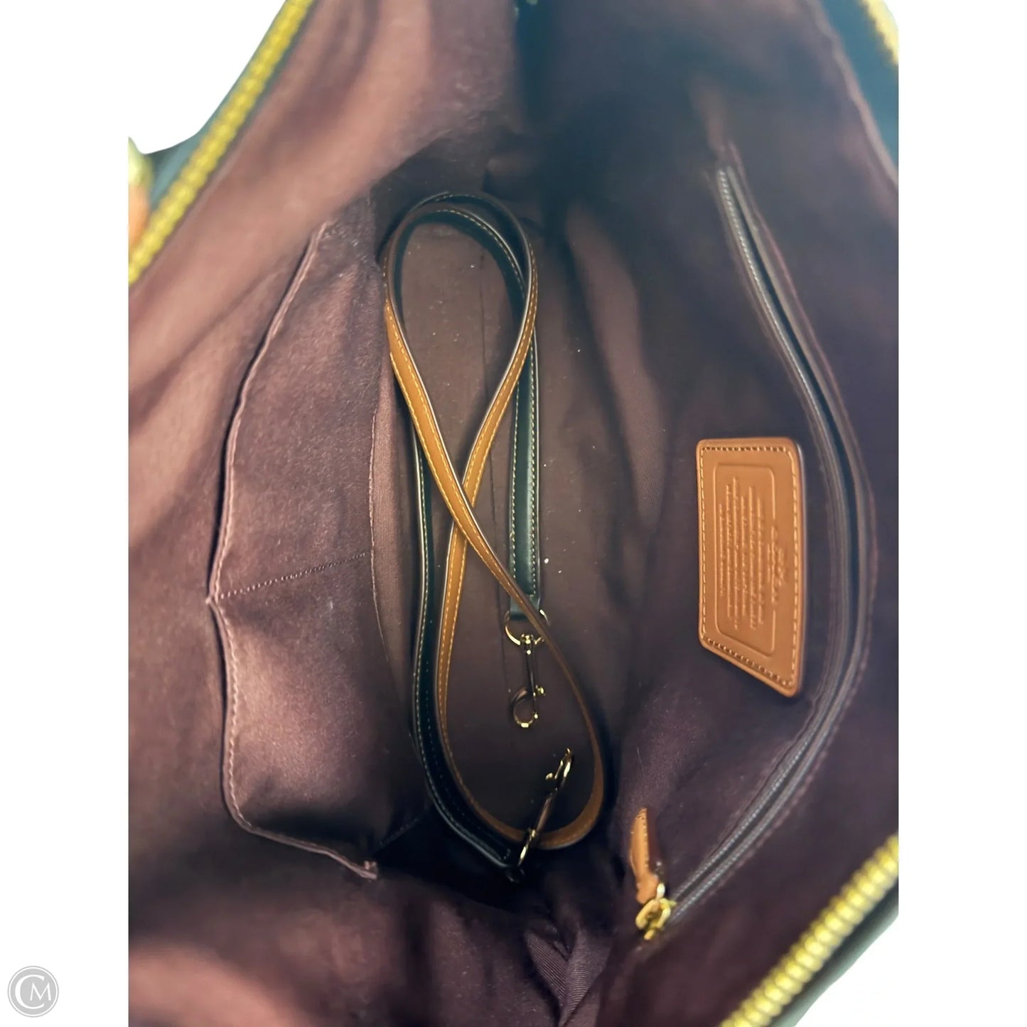 Handbag Designer By Coach, Size: Medium