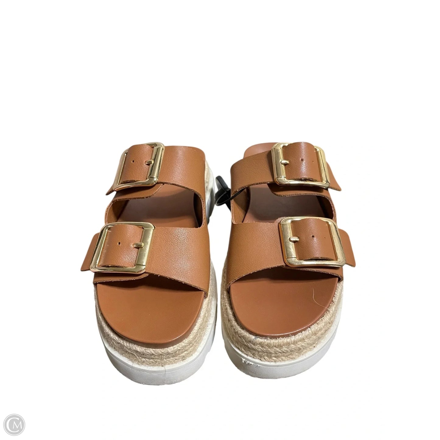 Sandals Flats By Madden Girl In Brown, Size: 7.5
