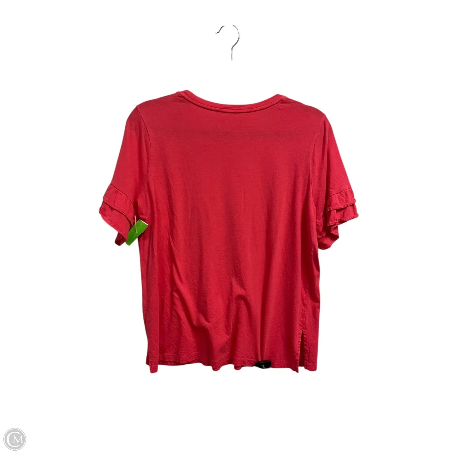 Top Short Sleeve By Michael Kors In Red, Size: M