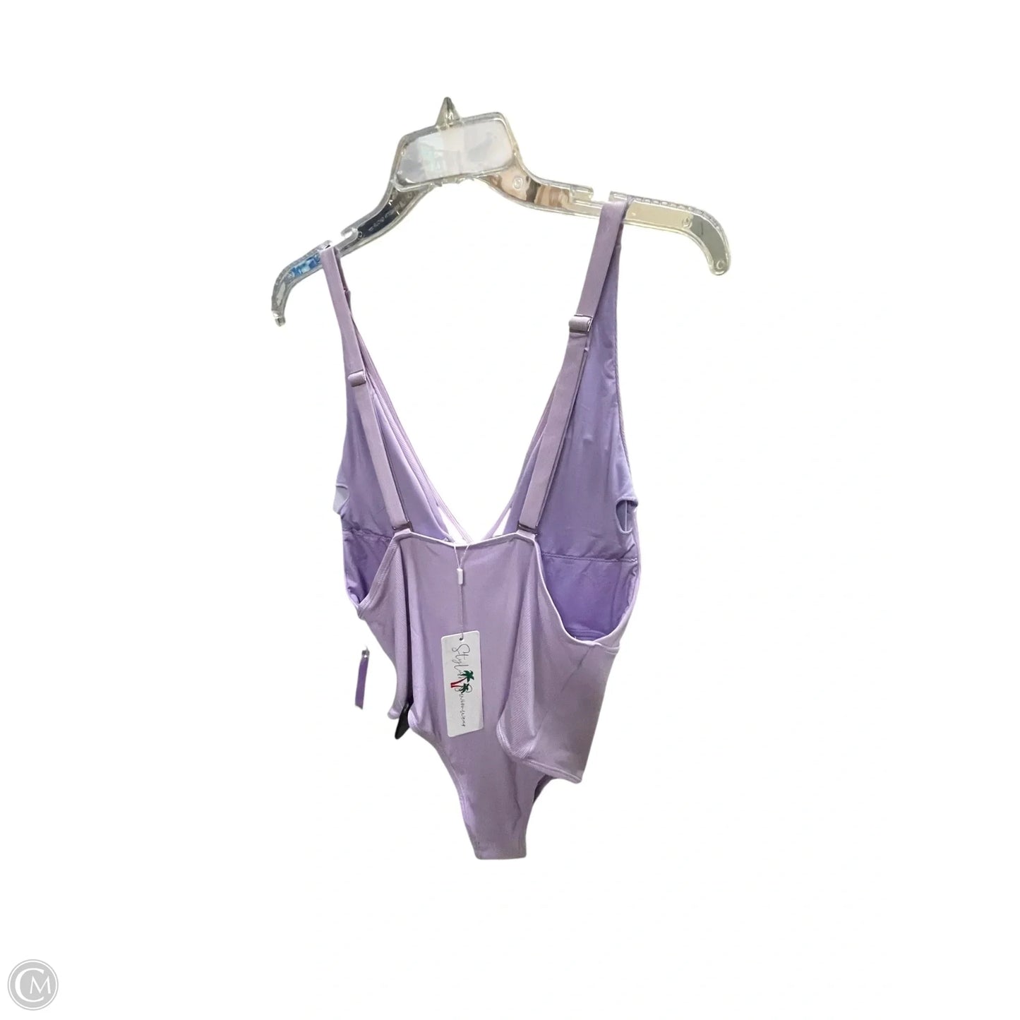 Swimsuit By Clothes Mentor In Purple, Size: L