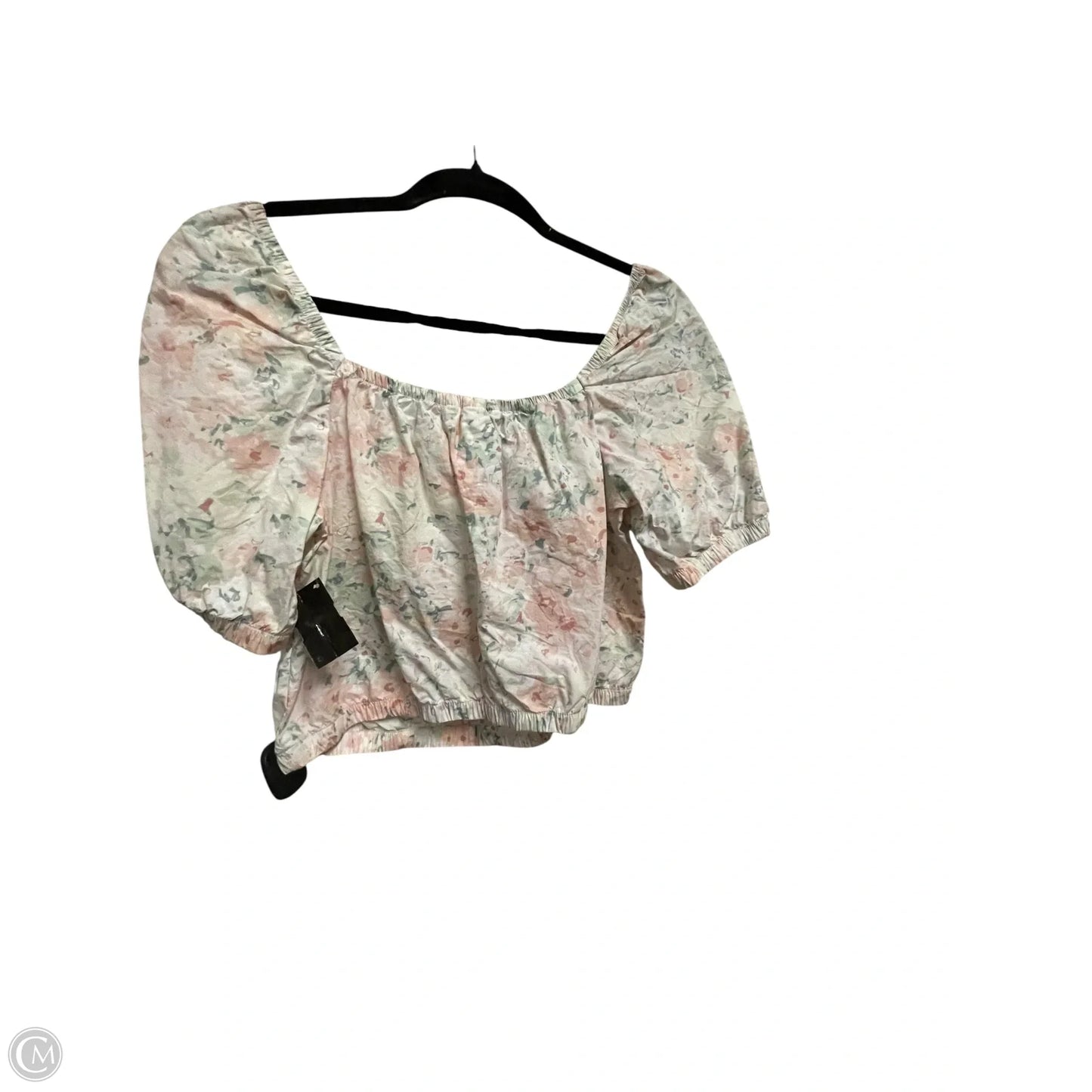 Top Short Sleeve By H&m In White, Size: S