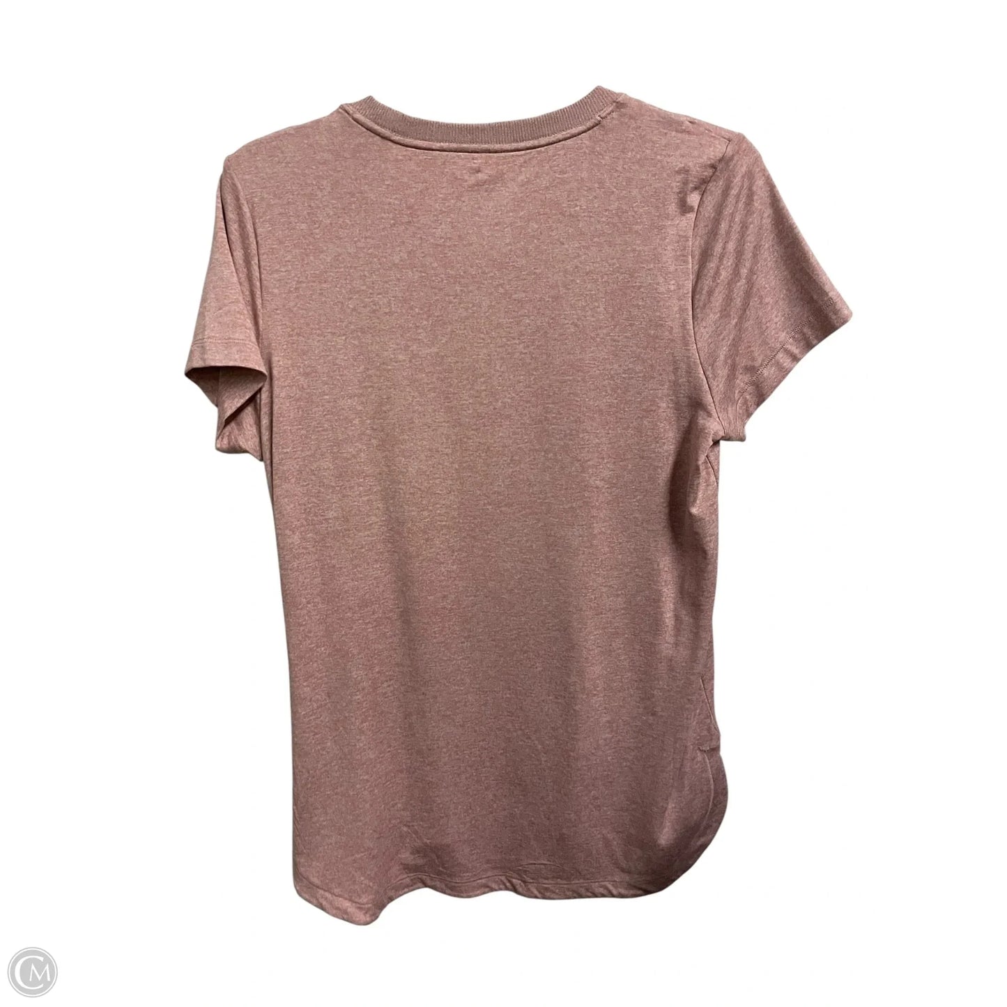 Athletic Top Short Sleeve By Athleta In Pink, Size: M