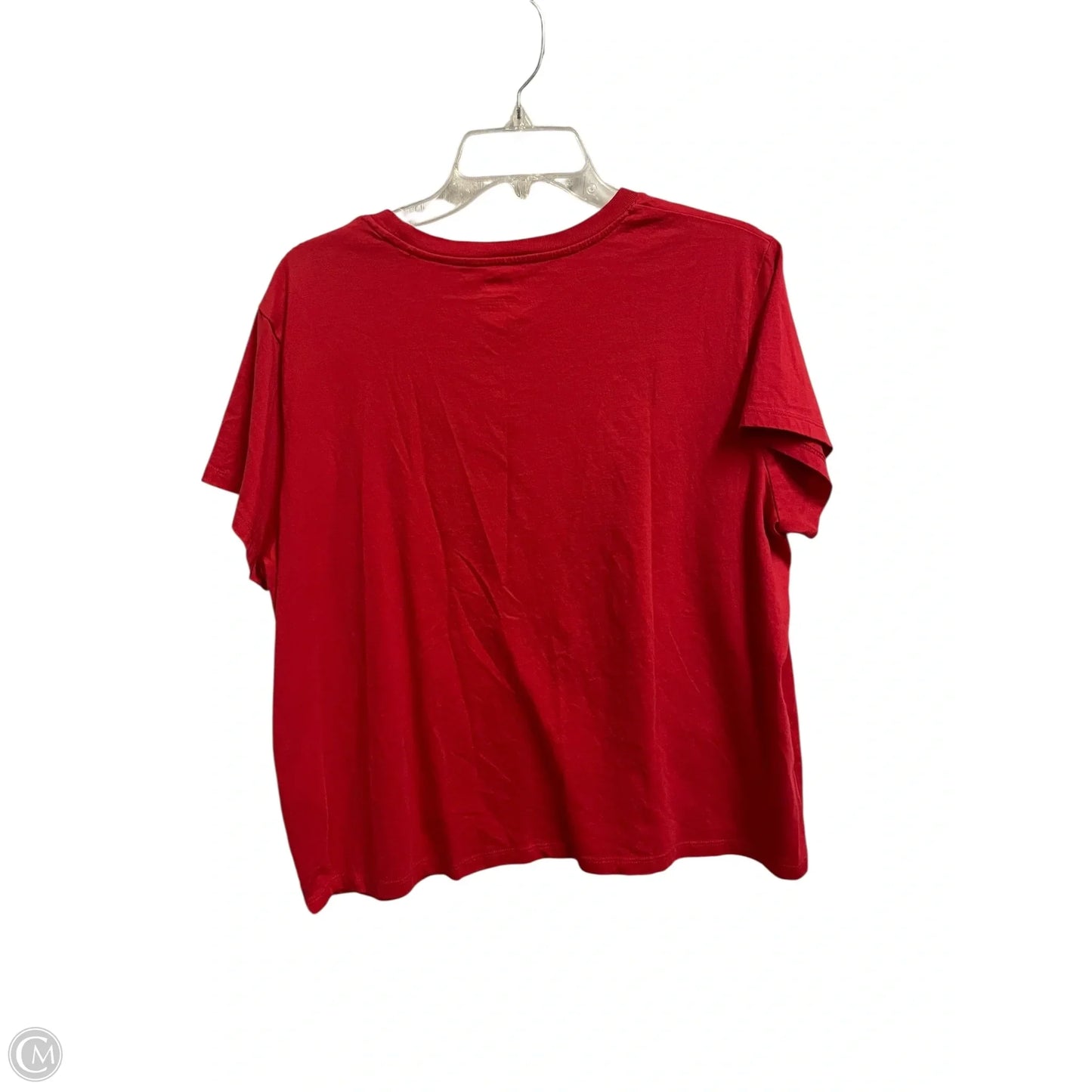 Top Short Sleeve By Levis In Red, Size: Xxl