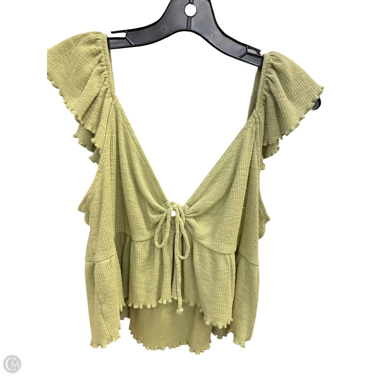 Top Sleeveless By American Eagle In Green, Size: Xl