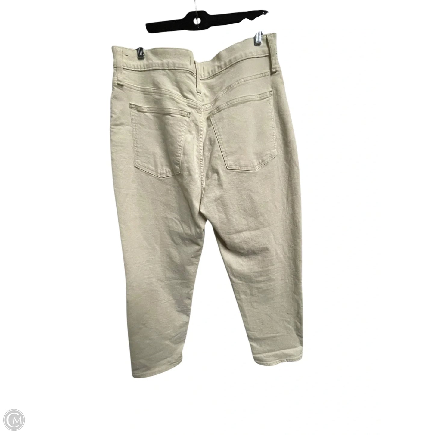 Jeans Straight By Madewell In White Denim, Size: 8