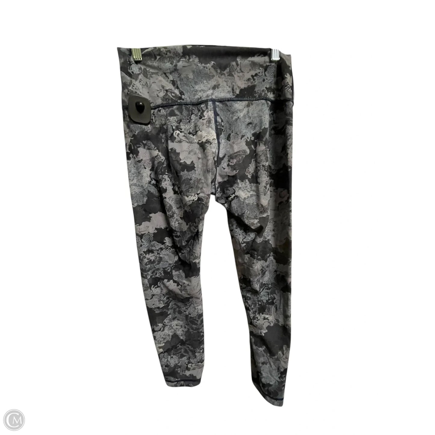 Athletic Capris By Lululemon In Grey, Size: S