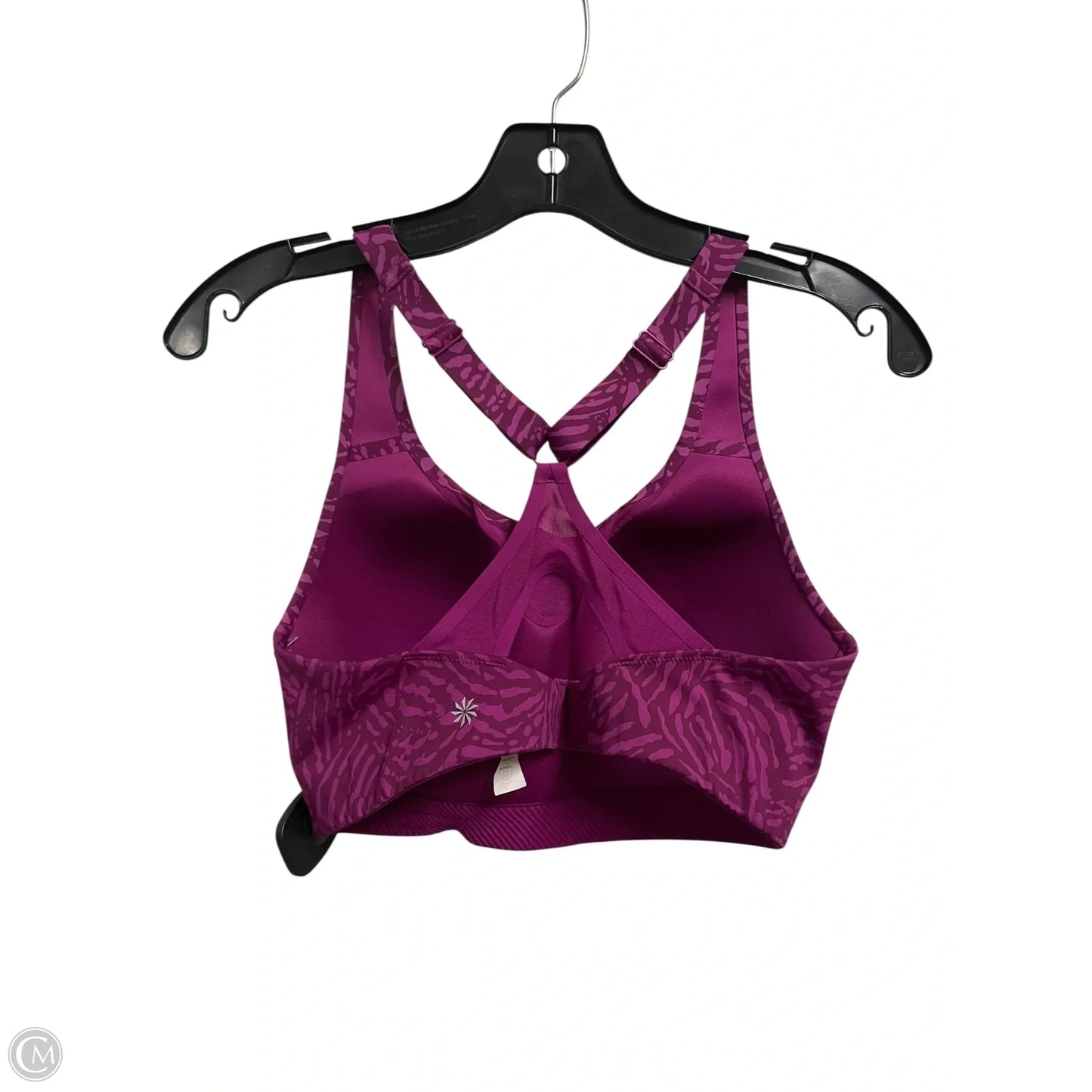 Athletic Bra By Athleta In Purple, Size: L