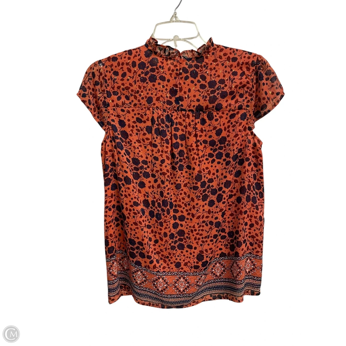 Top Sleeveless By Joie In Orange, Size: S