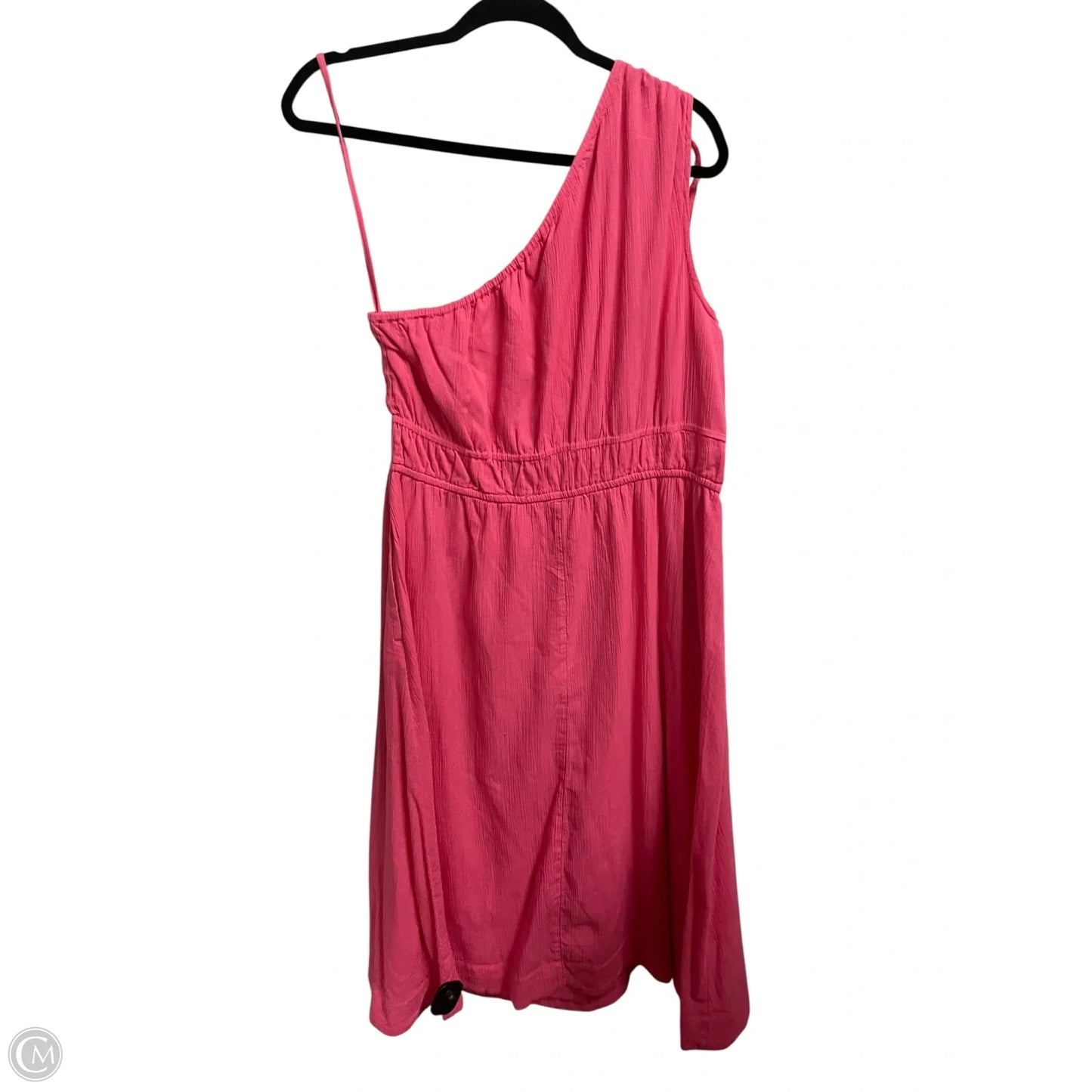Dress Casual Midi By Free Assembly In Pink, Size: L
