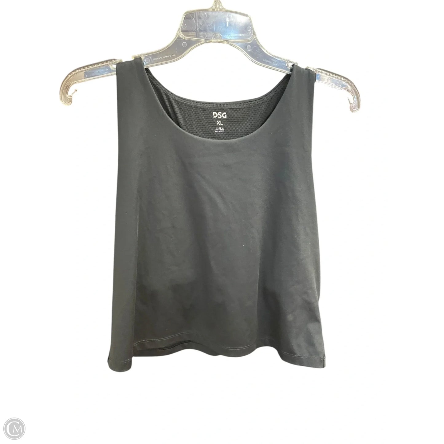 Athletic Tank Top By Dsg Outerwear In Black, Size: Xl