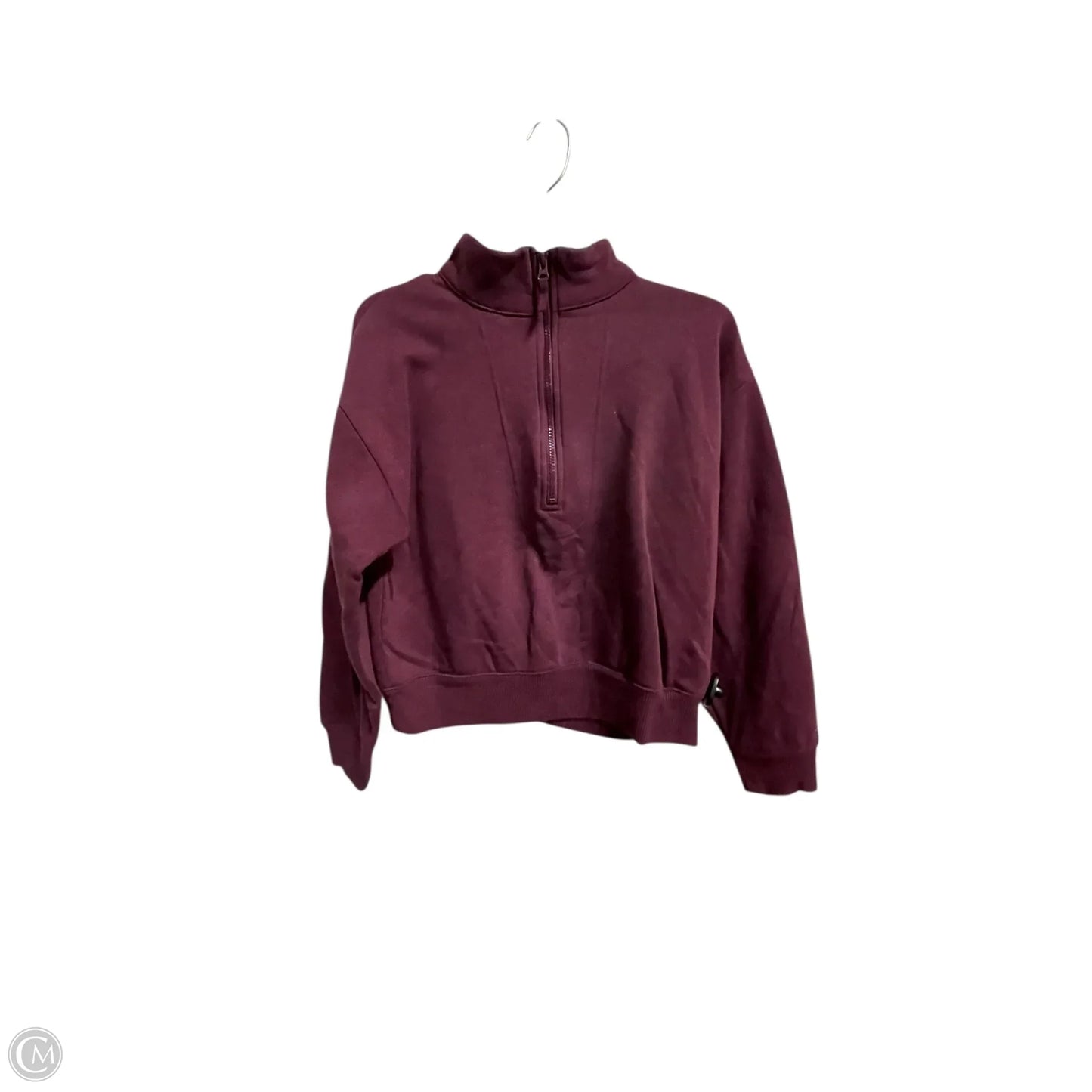 Sweatshirt Collar By A New Day In Purple, Size: M