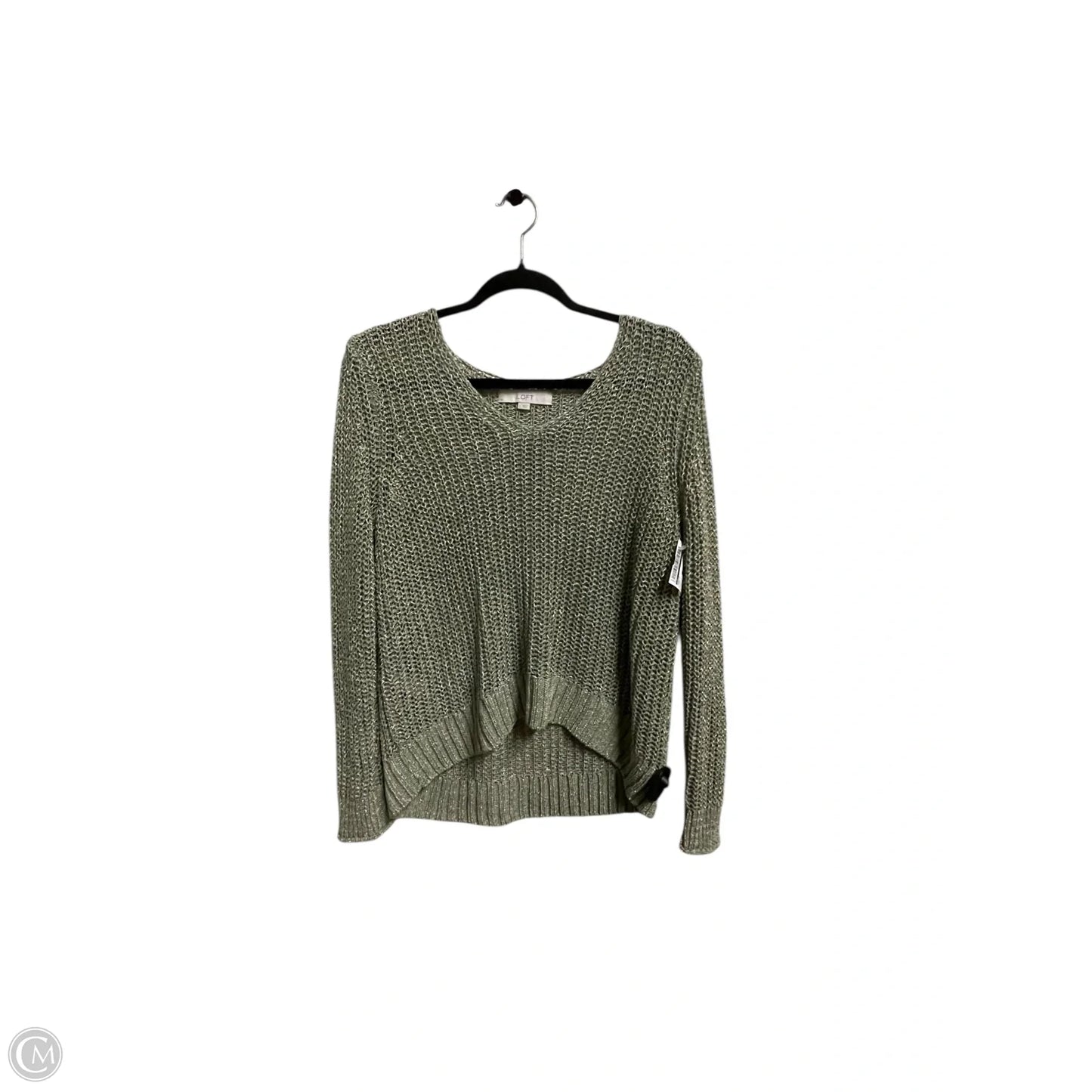 Sweater By Loft In Green, Size: L