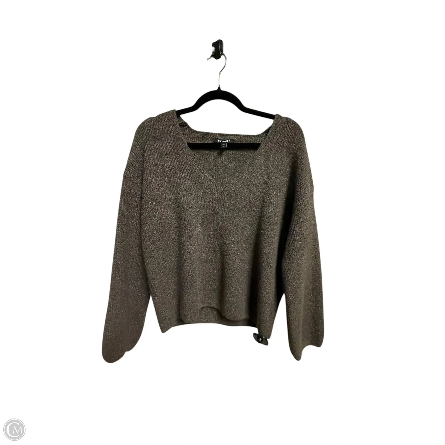 Sweater By Express In Brown, Size: Xs