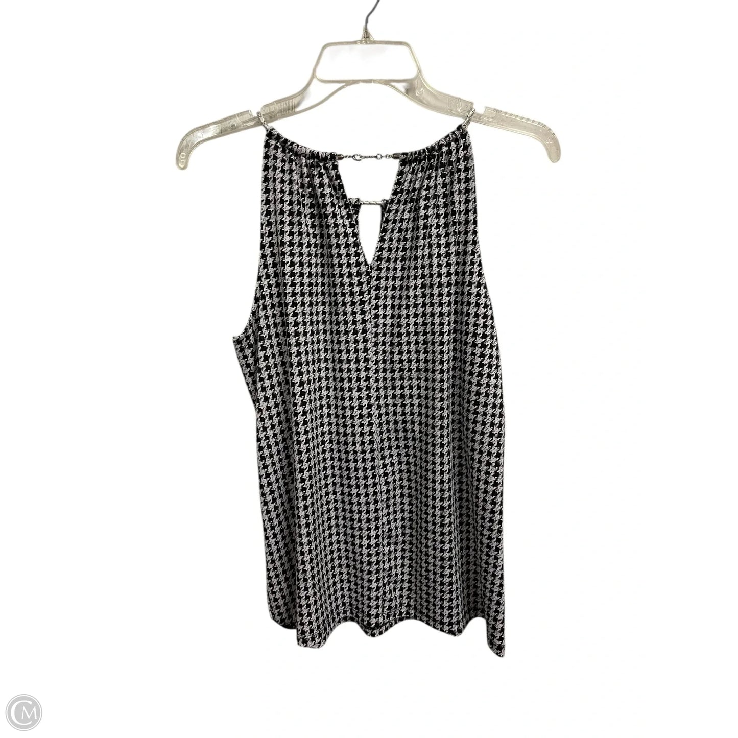 Top Sleeveless By Michael By Michael Kors In Black & White, Size: S