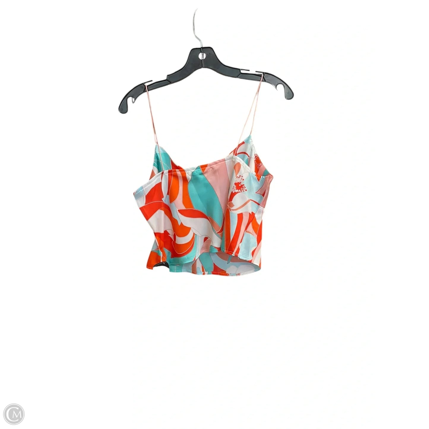 Top Sleeveless By Timing In Multi-colored, Size: L