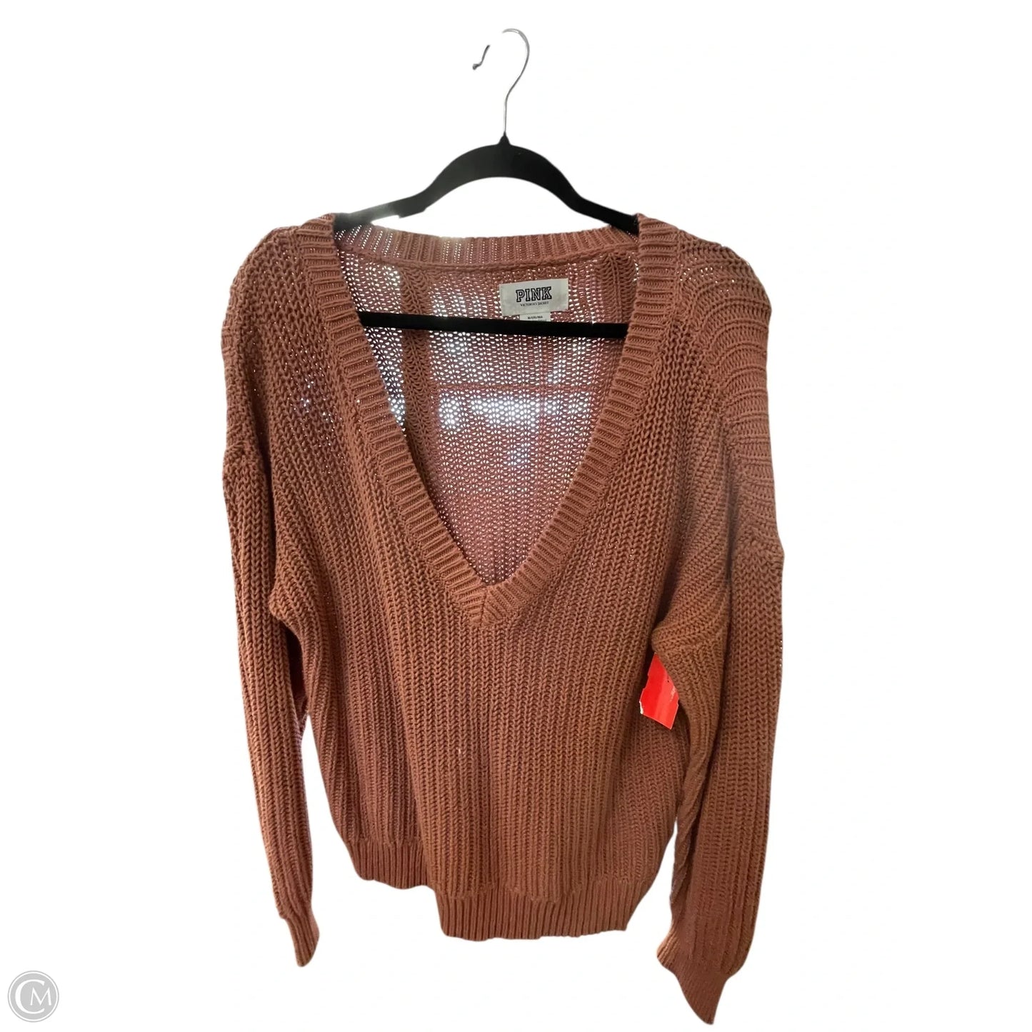Sweater By Pink In Orange, Size: M