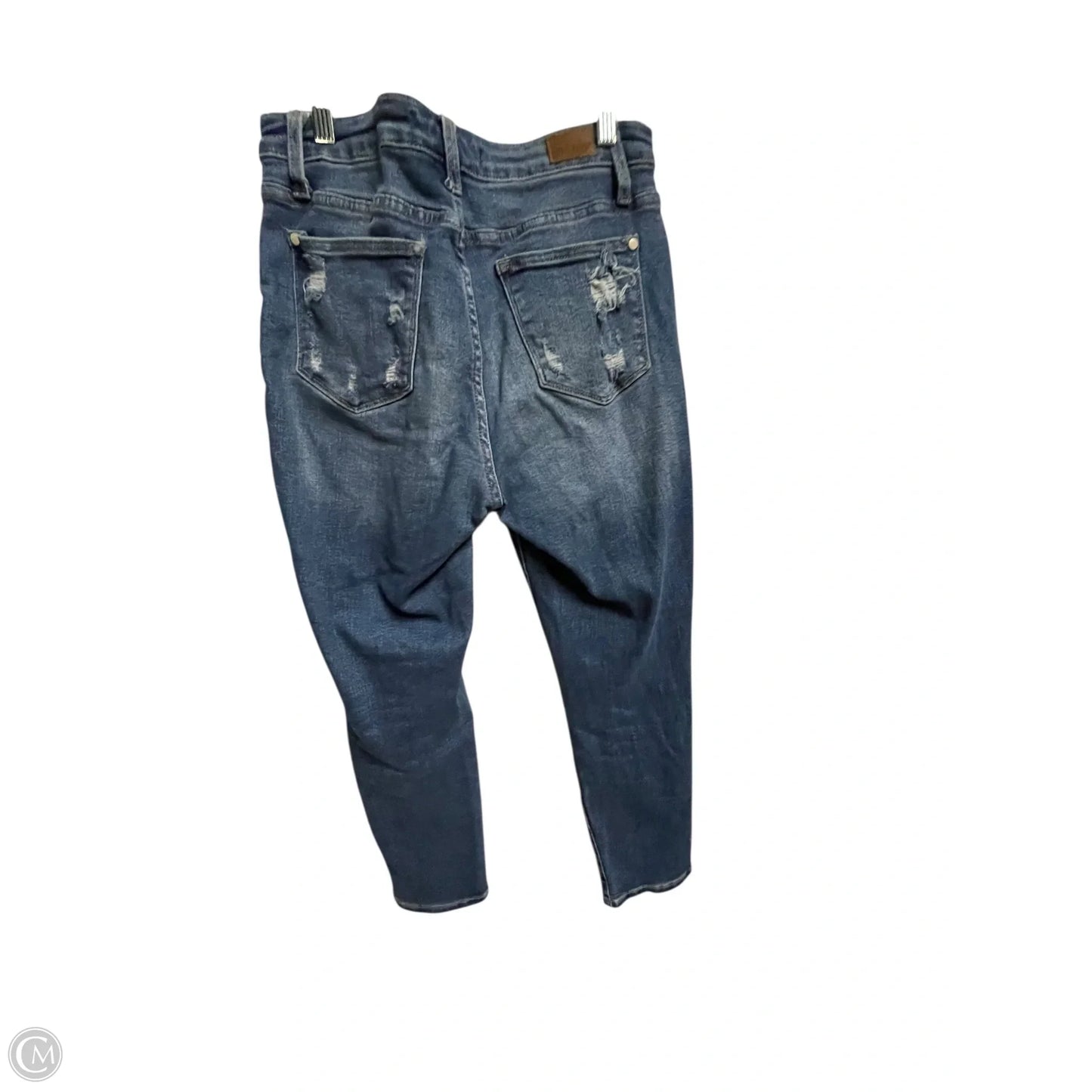 Jeans Straight By Judy Blue In Blue Denim, Size: 8