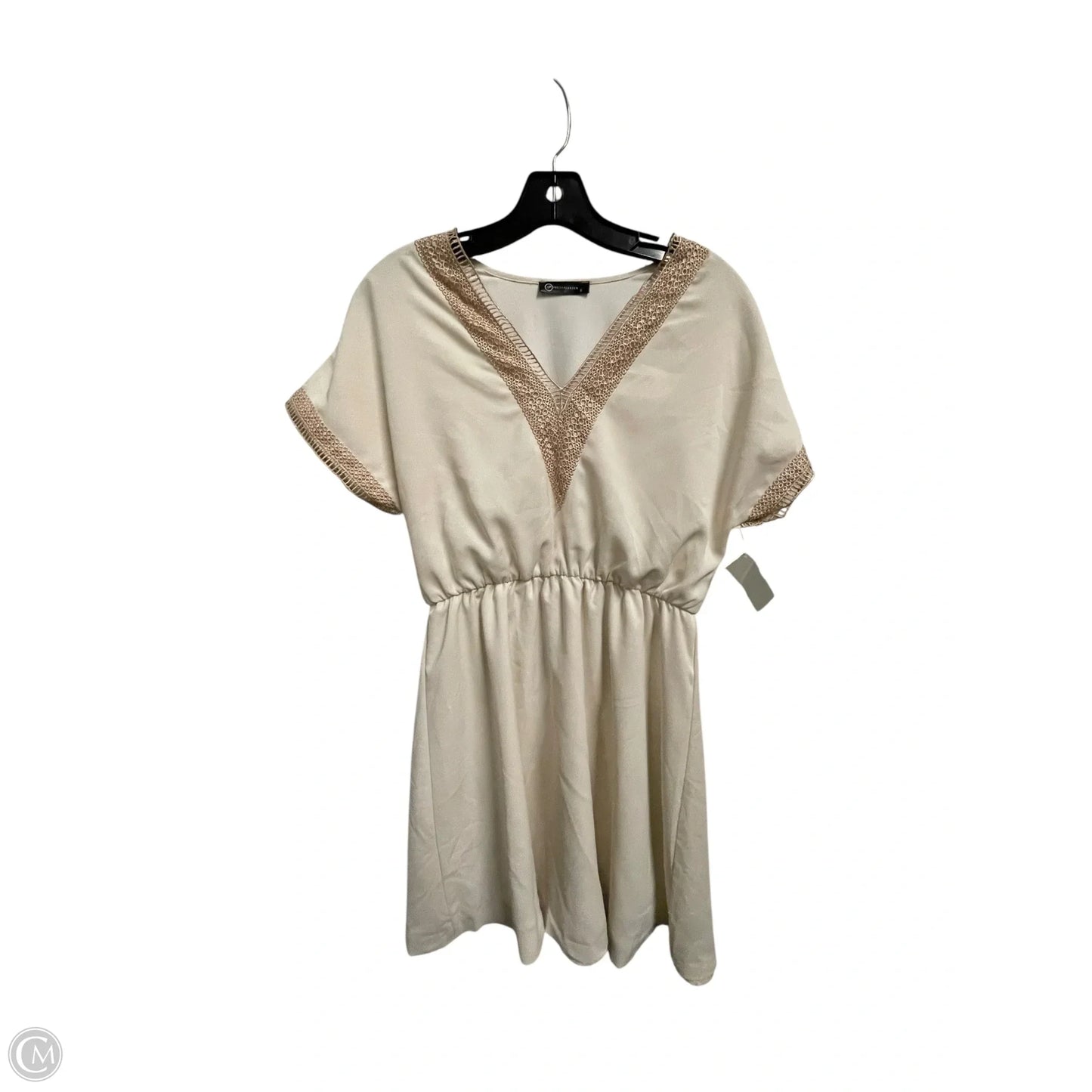 Dress Casual Midi By Clothes Mentor In Cream, Size: S
