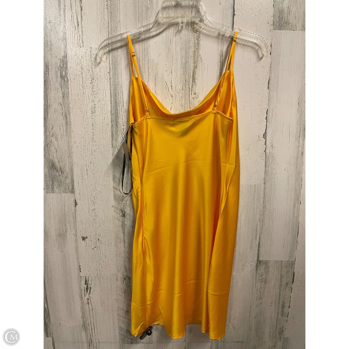 Dress Party Short By Forever 21 In Yellow, Size: S