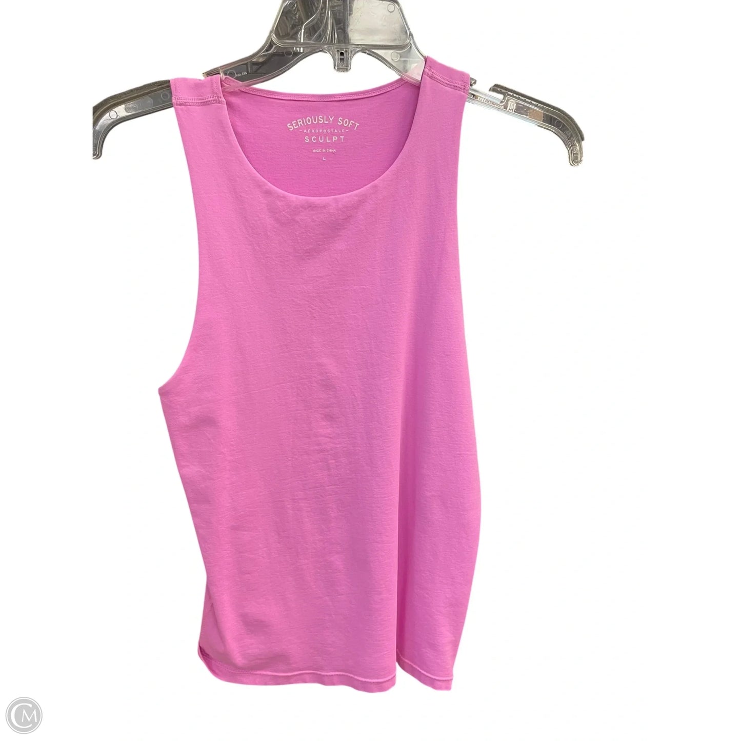 Top Sleeveless By Aeropostale In Pink, Size: L