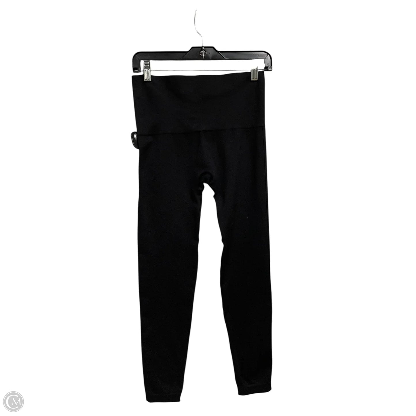 Athletic Leggings By Spanx In Black, Size: L