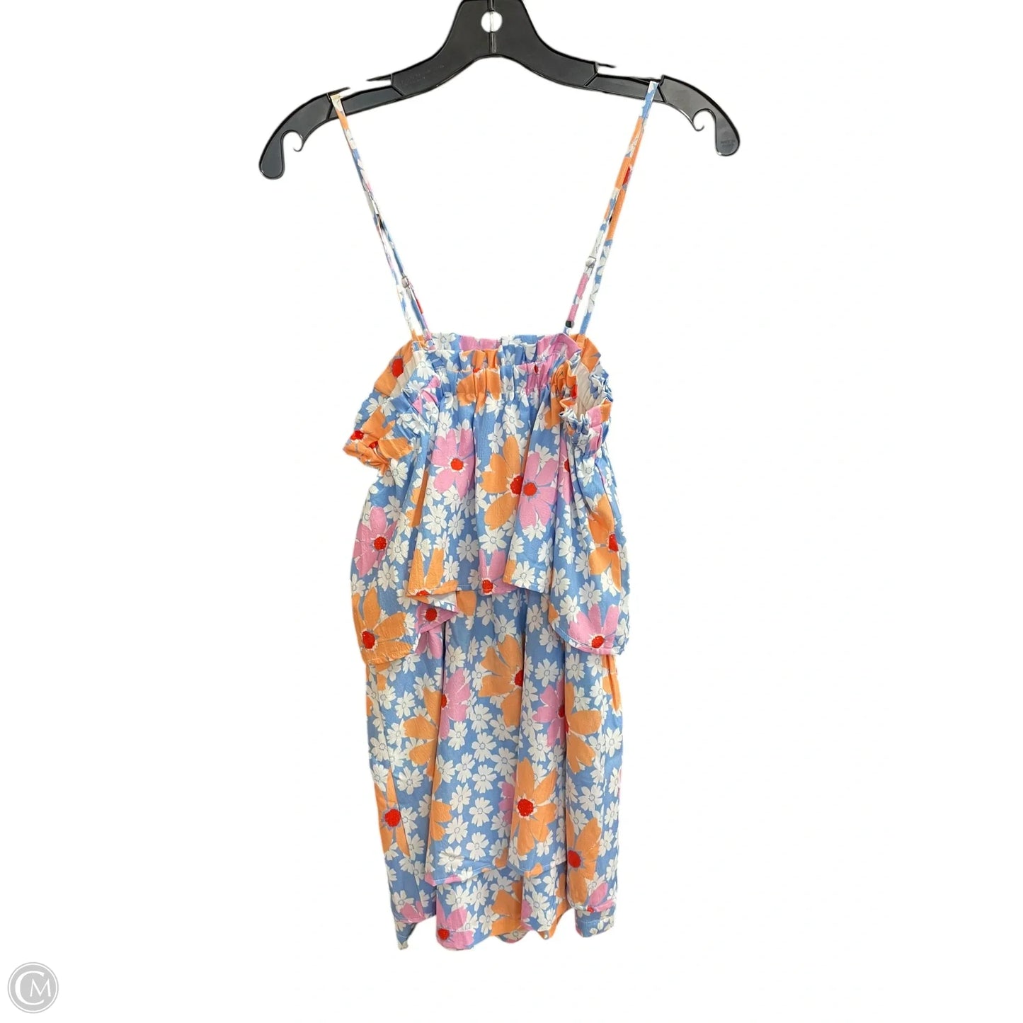 Romper By Pink Lily In Floral Print, Size: M