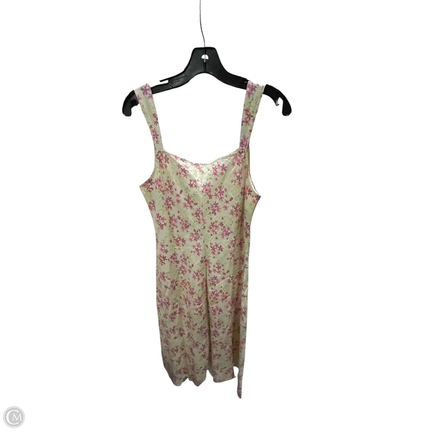 Dress Casual Midi By Loft In Beige, Size: M
