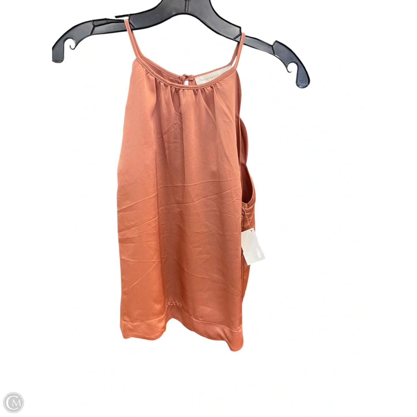 Top Sleeveless By Monteau In Pink, Size: M