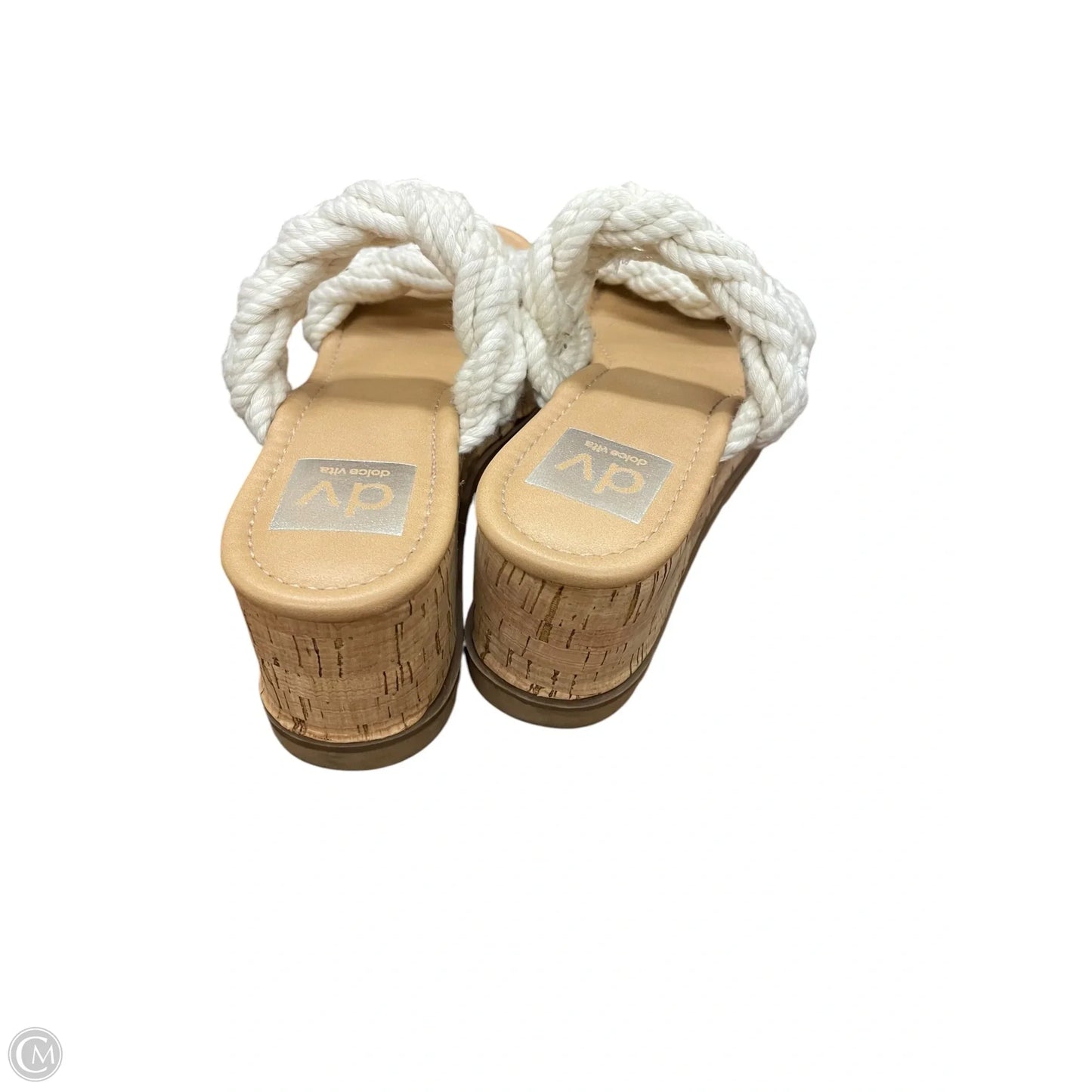 Sandals Heels Platform By Dolce Vita In Cream, Size: 7
