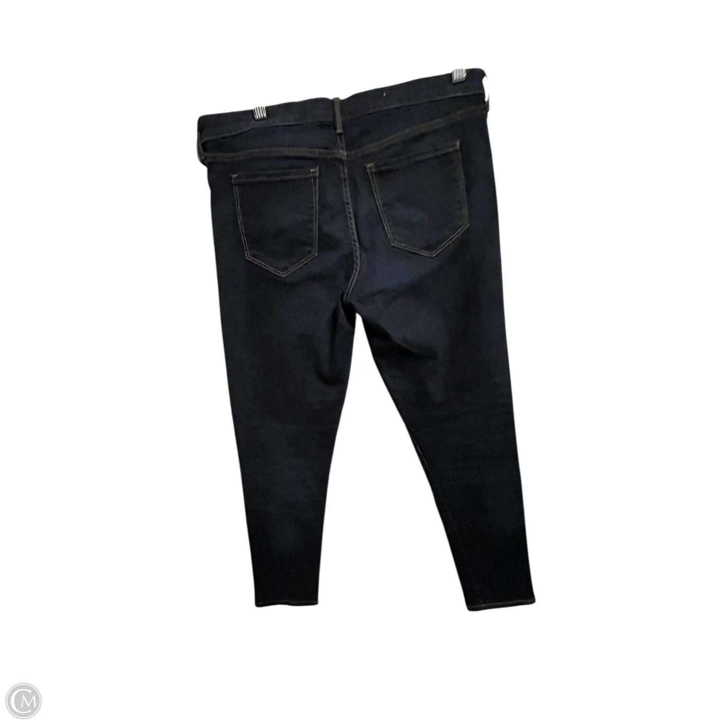 Jeans Skinny By Banana Republic In Blue Denim, Size: 12