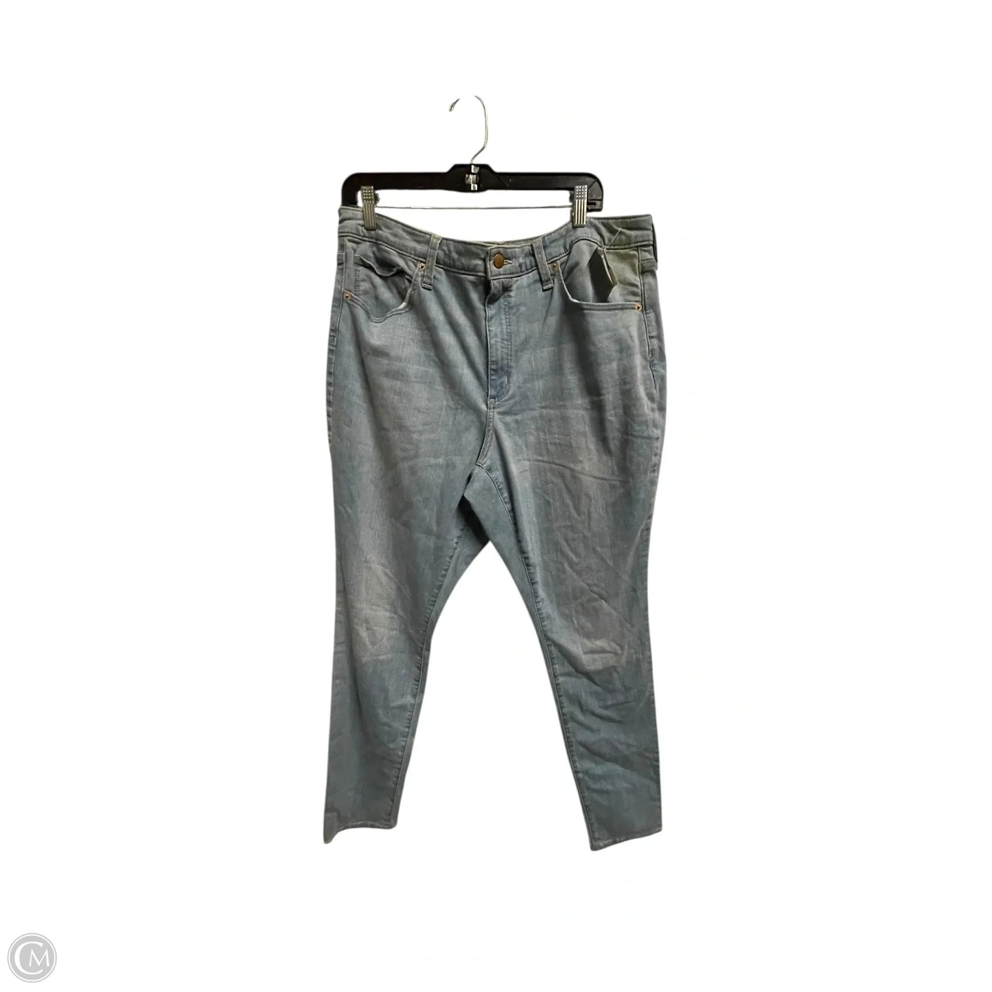 Jeans Skinny By Universal Thread In Blue Denim, Size: 18