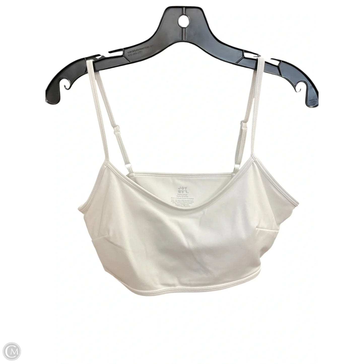 Athletic Bra By Joy Lab In White, Size: Xl