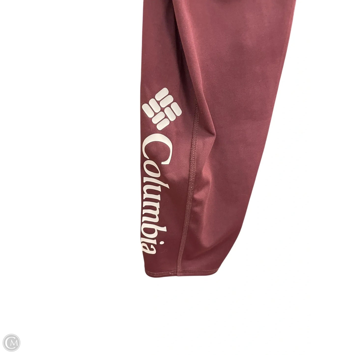 Athletic Leggings By Columbia In Red, Size: 2x