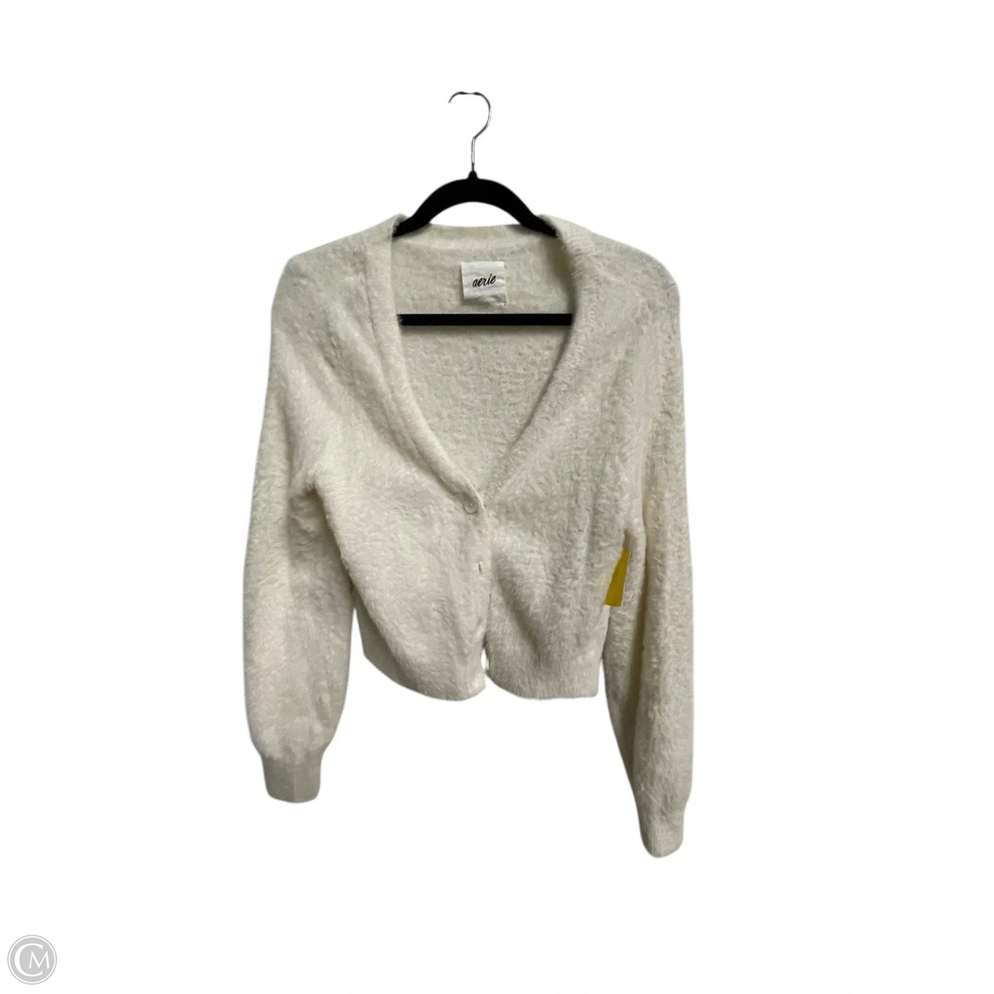 Top Long Sleeve By Aerie In White, Size: S