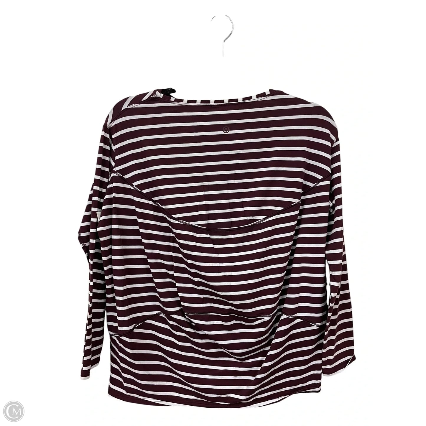 Top Long Sleeve By Lululemon In Purple, Size: L