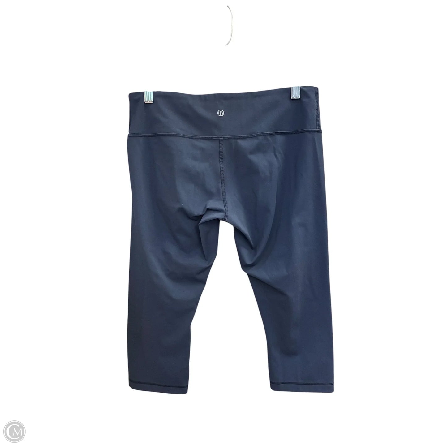 Athletic Leggings Capris By Lululemon In Navy, Size: 10