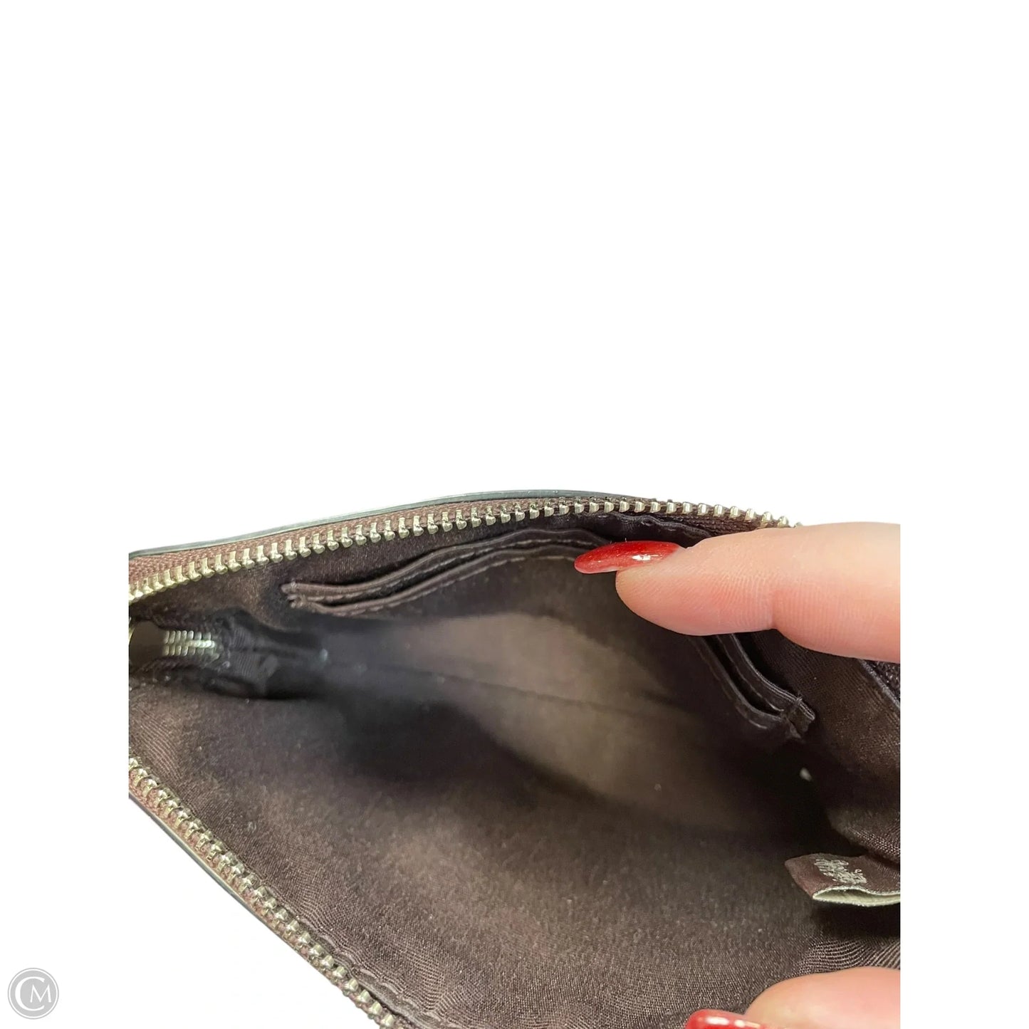 Wristlet Designer By Coach, Size: Medium