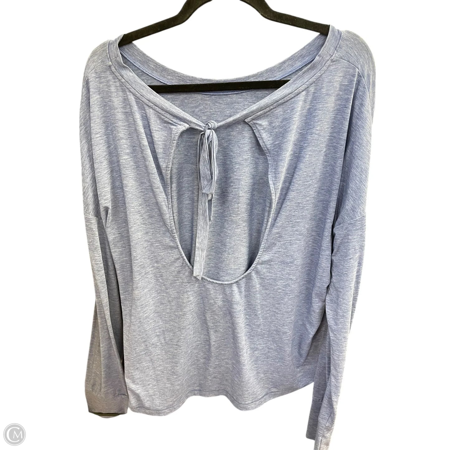 Athletic Top Long Sleeve Crewneck By Gapfit In Blue, Size: Xl