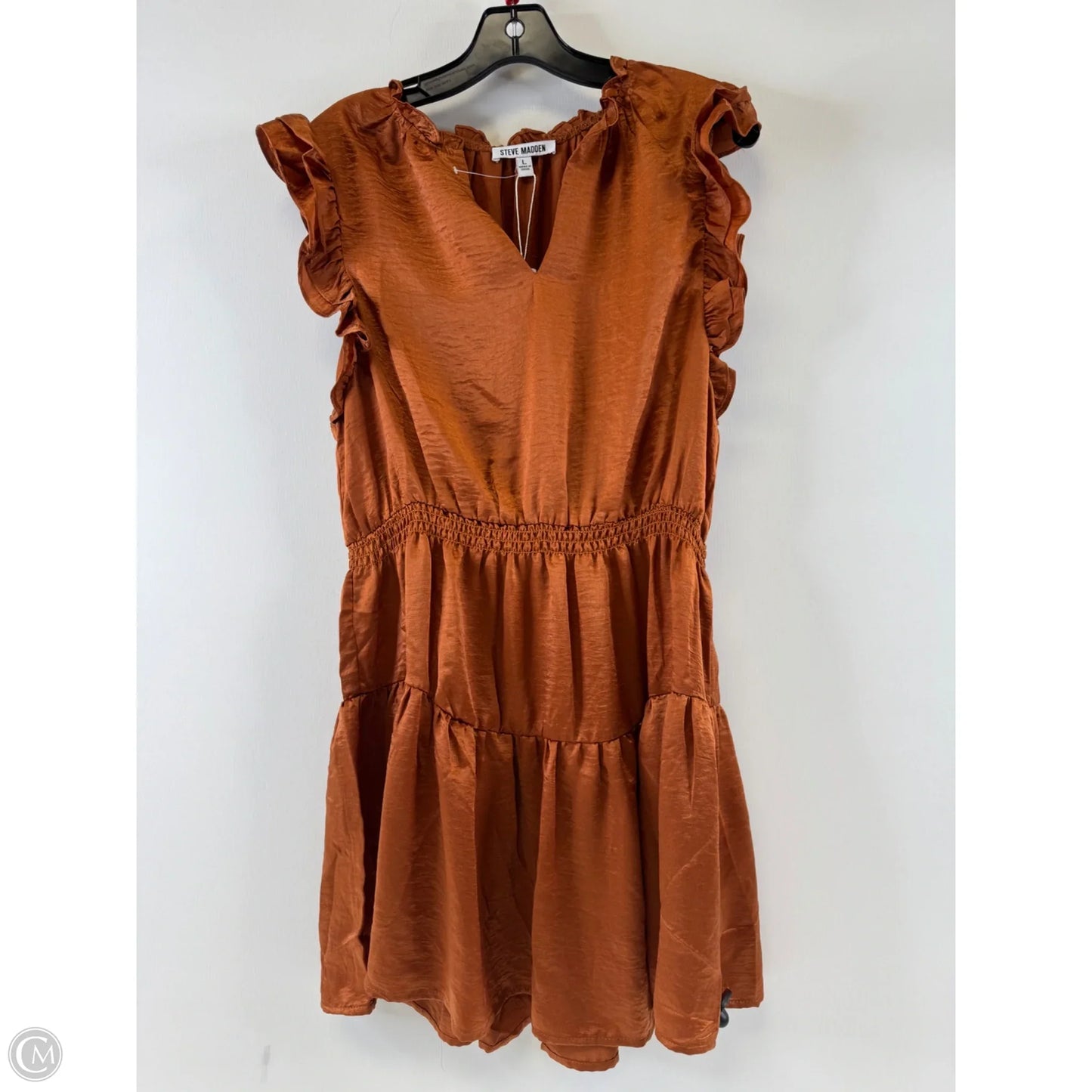 Dress Casual Short By Steve Madden In Orange, Size: L